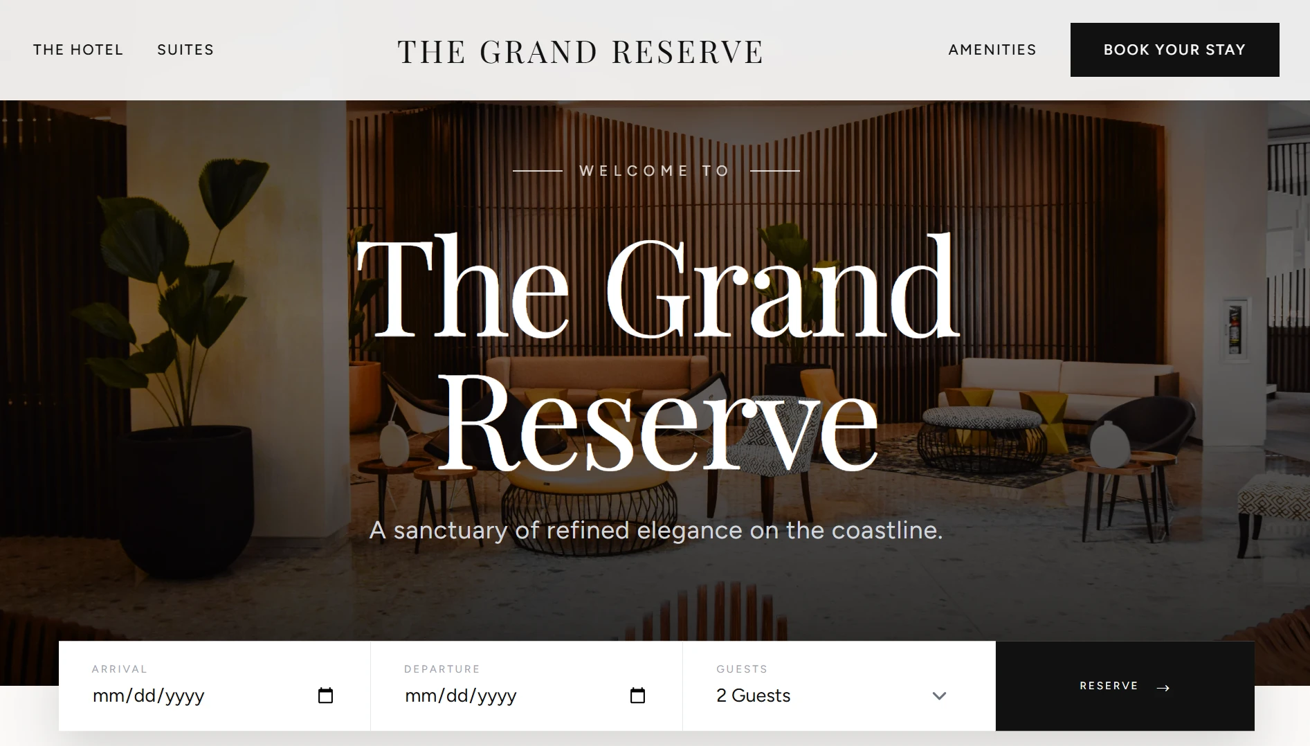 The Grand Reserve UI